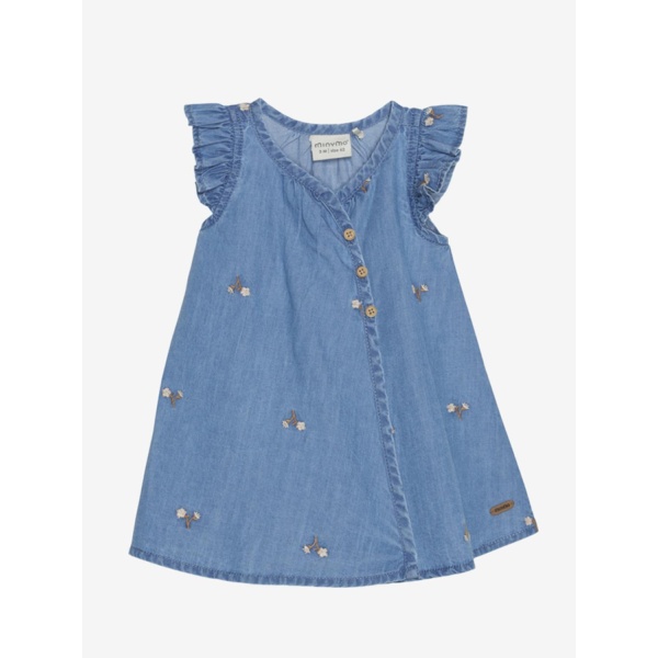 Minymo Dress SS Chambray