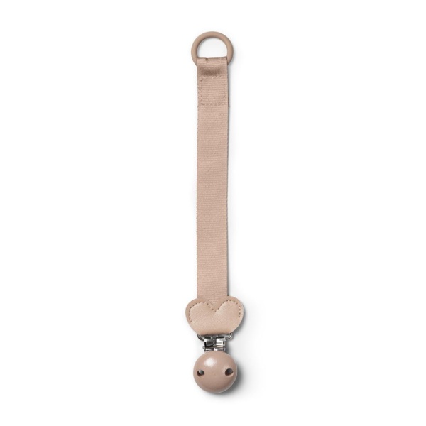 Elodie - Pacifier Clip Wood, Blushing Pink