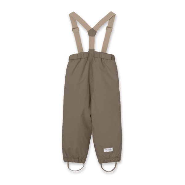 Mini a Ture MATWILAS snow pants, Morel grey