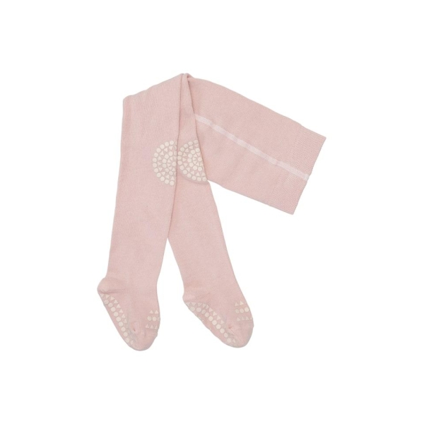 GoBabyGo Crawling Tights, Soft Pink