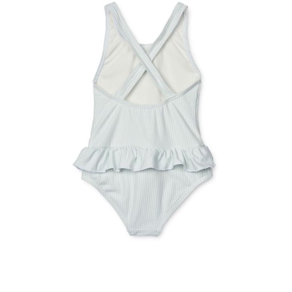 Liewood  Amara Stripe Swimsuit, Stripe Pure sky - Bilde 3