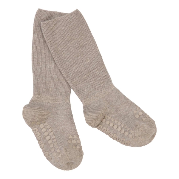 GoBabyGo Non-slip socks Bamboo, Sand