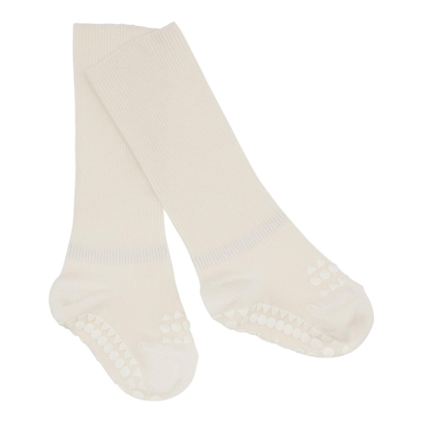 Gobabygo Non-Slip Socks Bamboom, Off-White