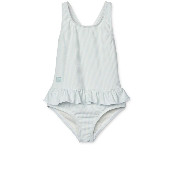 Liewood  Amara Stripe Swimsuit, Stripe Pure sky