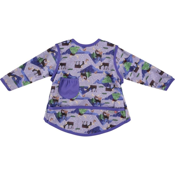 Pop-In Moose Coverall Bib