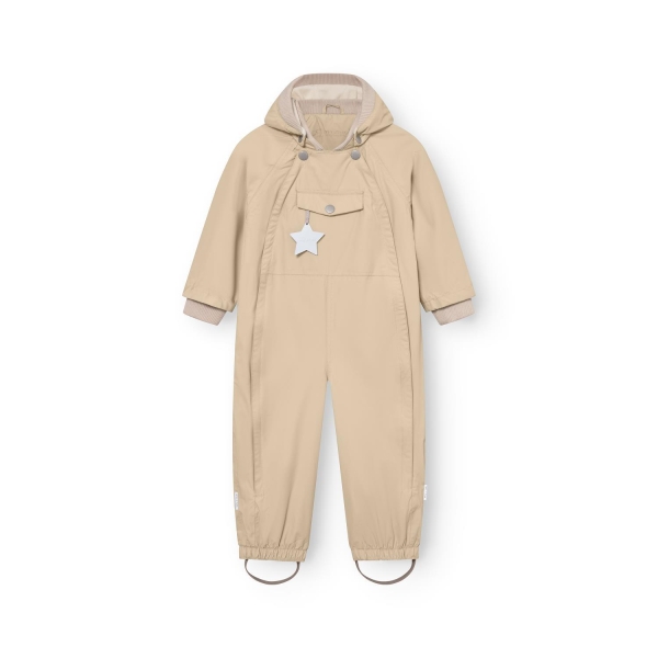 Mini A Ture Matwisto fleece line vårdress, Sesame