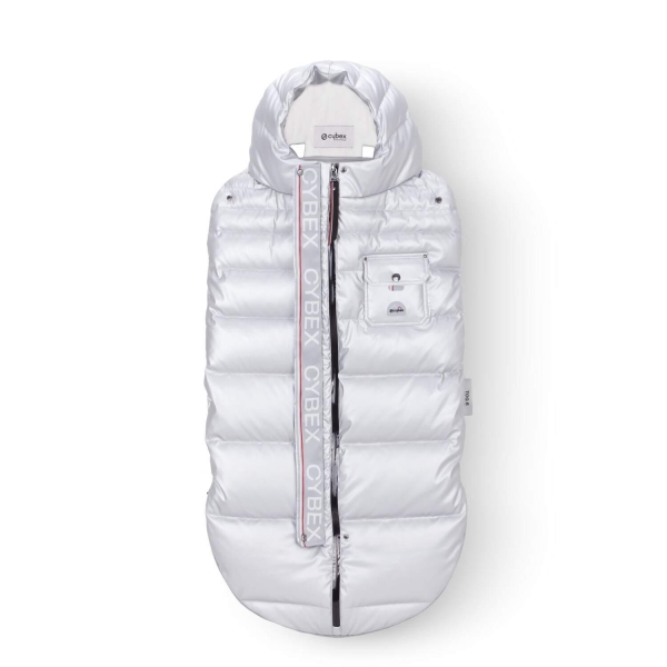 Cybex Platinum Winter Footmuff, Arctic Silver