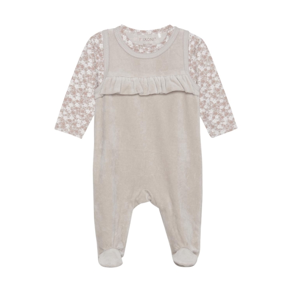 Fixoni Set w. Body & Velour Romper