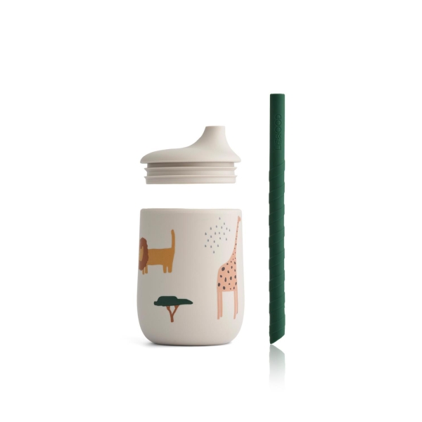 Liewood Ellis Sippy Cup, Safari Sandy Mix