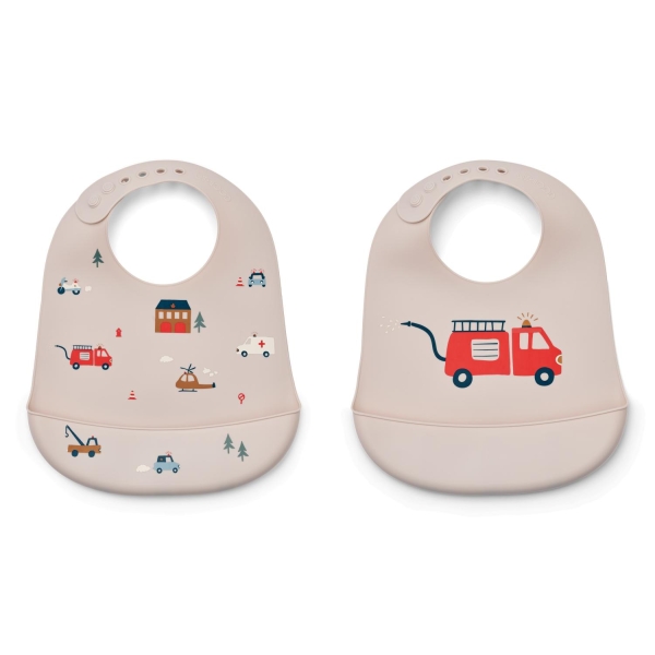 Liewood  Tilda Printed Bib 2-Pack