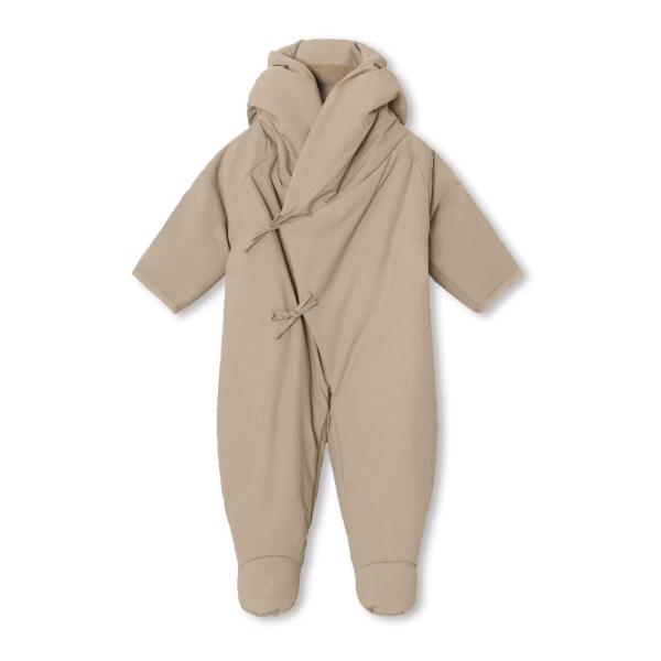 Mini A Ture MATFIANNA fleece lined winter pramsuit, Savannah tan