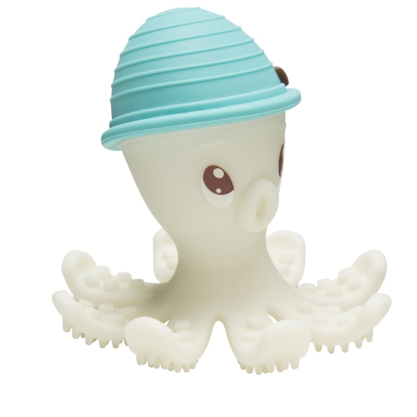 Mombella Ollie Octopus Teether, Blue