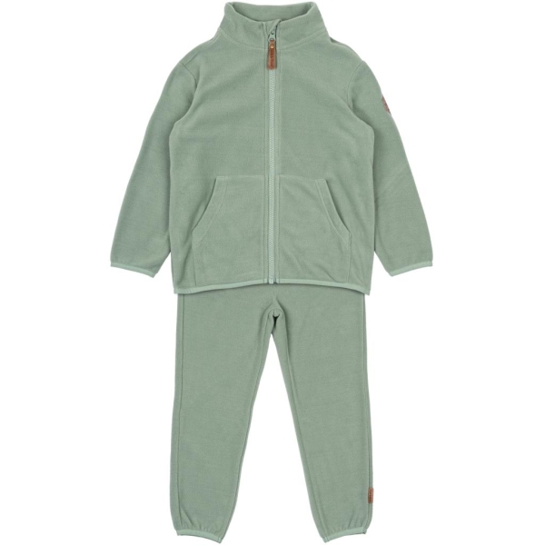 Mikk-line Fleece-Set, Grønn