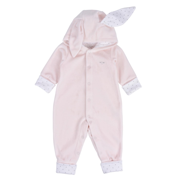 Livly Bunny Coverall Pink Plush, Rosa heldress