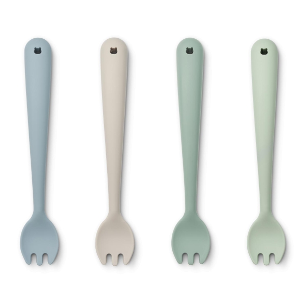 Liewood Scott feeding fork 4-pack