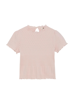 En Fant T-shirt SS Pointelle