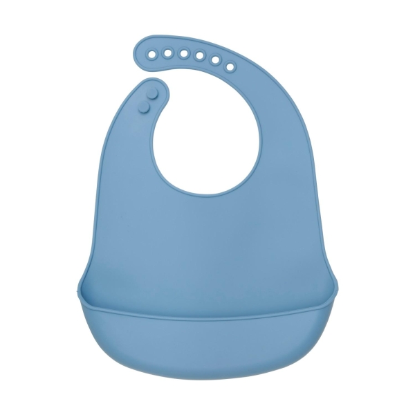 CeLaVi Silicon Bib (2-pack), Blå - Bilde 2