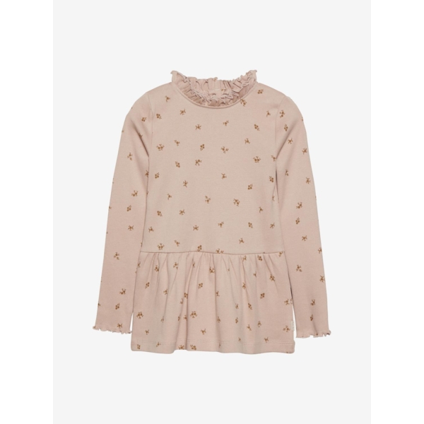 Minymo Tunic LS Rib AOP