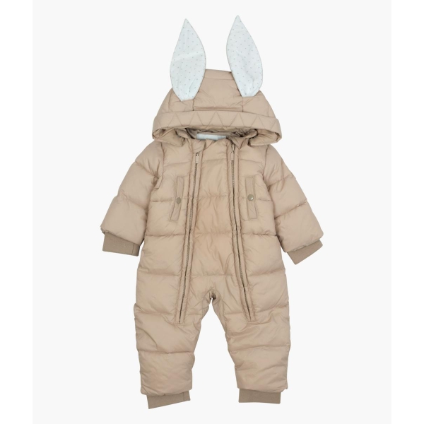 Livly Khaki Bunny Puffer Overall