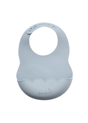 JACK O JUNO Poppy Bib, Pale Blue