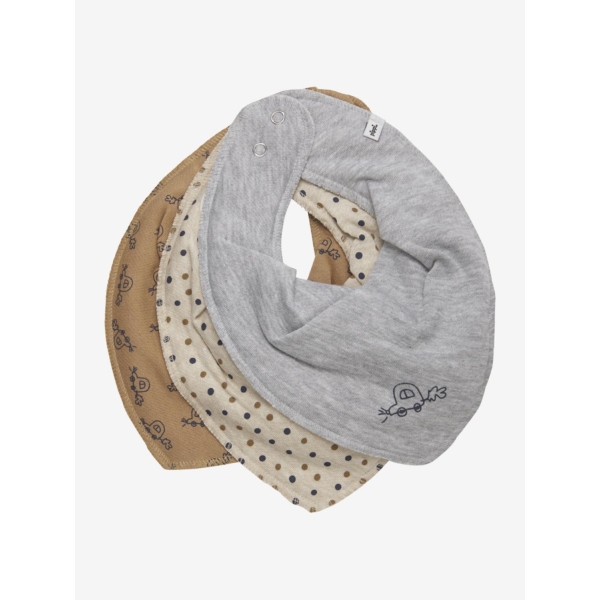 Pippi - Bandana Bib -AOP (3-Pack)