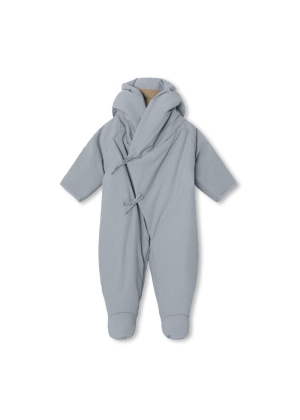 Mini A Ture MATFIANNA fleece lined winter pramsuit, Citadel blue