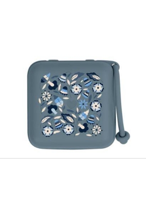 BIBS x LIBERTY Pacifier Box - Bobo Petrol