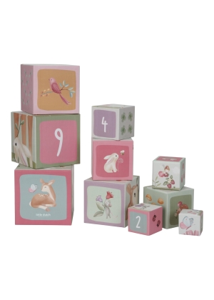 Little Dutch, Stabletårn Flowers & Butterflies - Pap