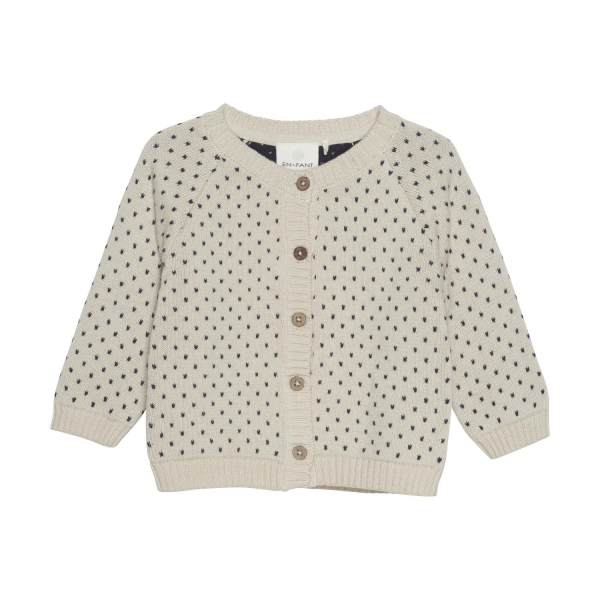 En Fant Cardigan Knit
