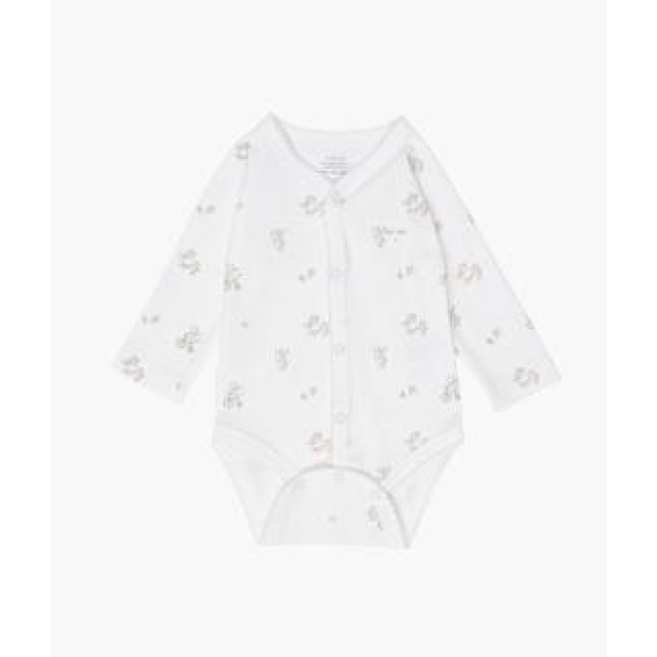 Livly Parade Full Snap Body, White