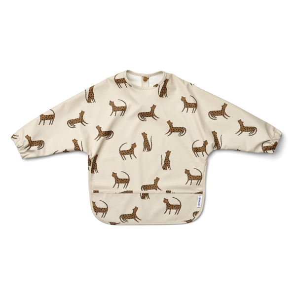 Liewood Merle Cape Bib, Leopard Sandy