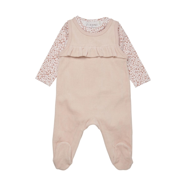 Fixoni, Jumpsuit Med Body, Rosa