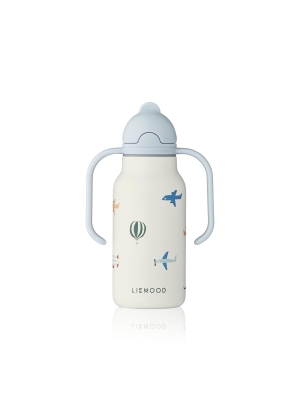 Liewood Kimmie Water Bottle 250 ml, Aviator / Ecru