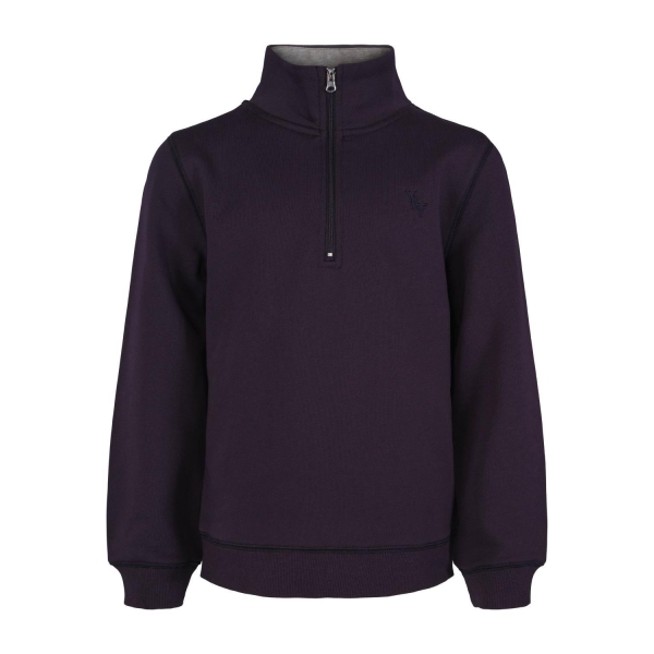 Vilje & Ve Snorre half - zip collegegenser, Navy