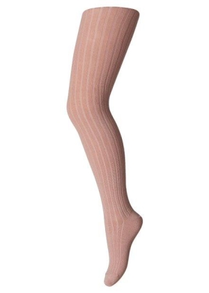 mp Denmark WOOL Ribb Strømpebukse - Heather