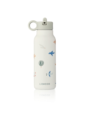 Liewood Falk Water Bottle 350 ml, Aviator / Ecru