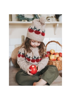 FLIINK STAR APPLE BEANIE LUE 2-5 ÅR