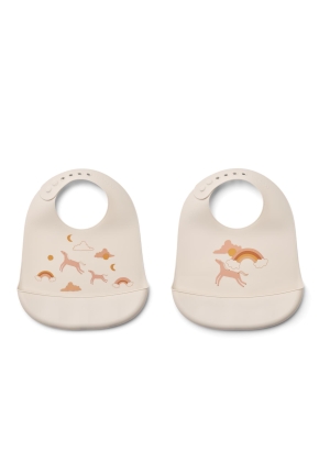 Liewood   Tilda Printed Bib 2-Pack