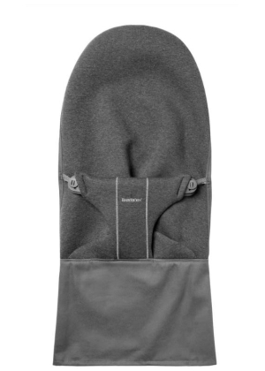 Trekk til Babybjørn vippestol Jersey, Light Grey