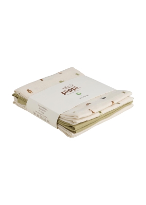 Pippi Klut 3-pack 70x70, Skog