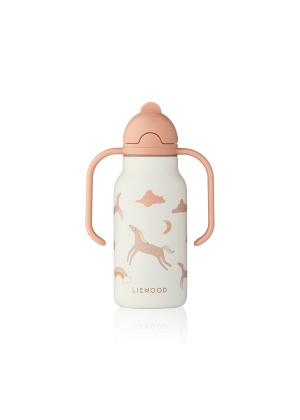 Liewood Kimmie Water Bottle 250 ml, Dream / Ecru