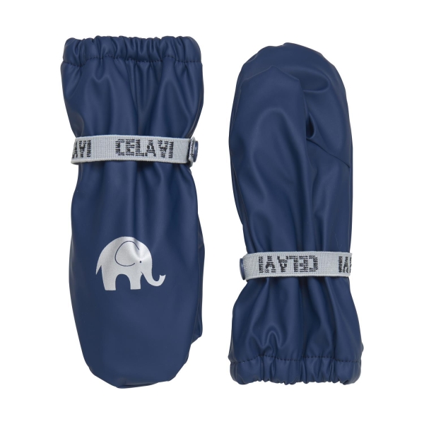 CeLaVi Padded PU-mittens w.fleece