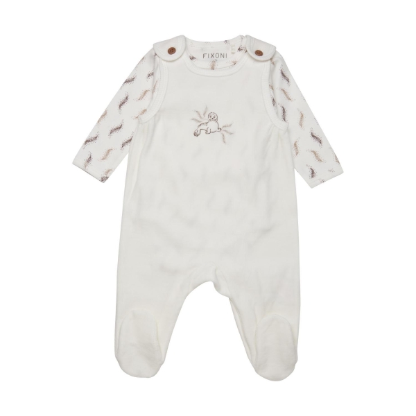 Fixoini, Jumpsuit Med Body, Hvit