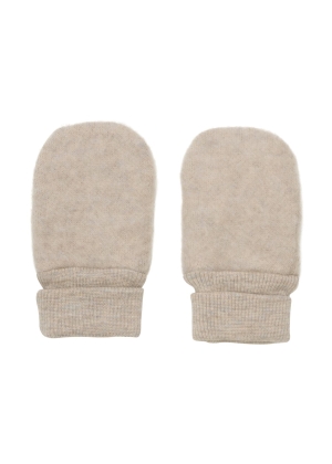 HUTTELIHUT Mittens Wool Fleece 2-layer