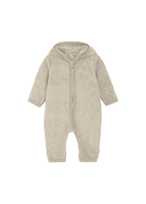 HUTTELIHUT Pram Suit Ears Wool Fleece (M)