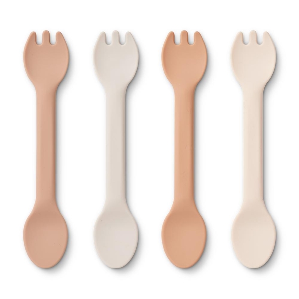 Liewood  Jan 2 in 1 Cutlery 4-Pack