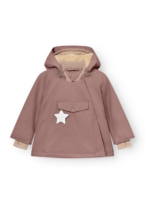 Mini A Ture MATWANG fleece lined winter jacket, Light plum