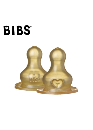 BIBS flaskenippel, rund - langsomt flow