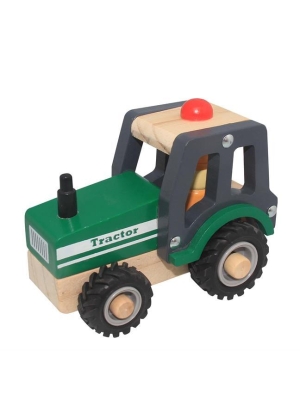 Magni Traktor i tre med gummihjul