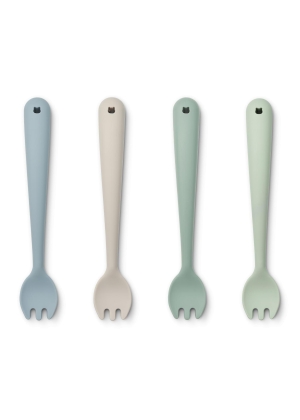 Liewood Scott feeding fork 4-pack